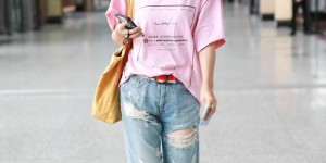 Ma Yili’s temperament is so good that she wears everyday T-shirts and jeans (all of which have a catwalk effect)