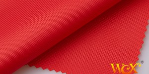 Thickened polyester oxford fabric has a glossy look and feel