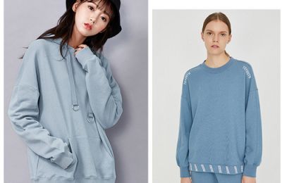 What fabric is good for autumn and winter sweatshirts?