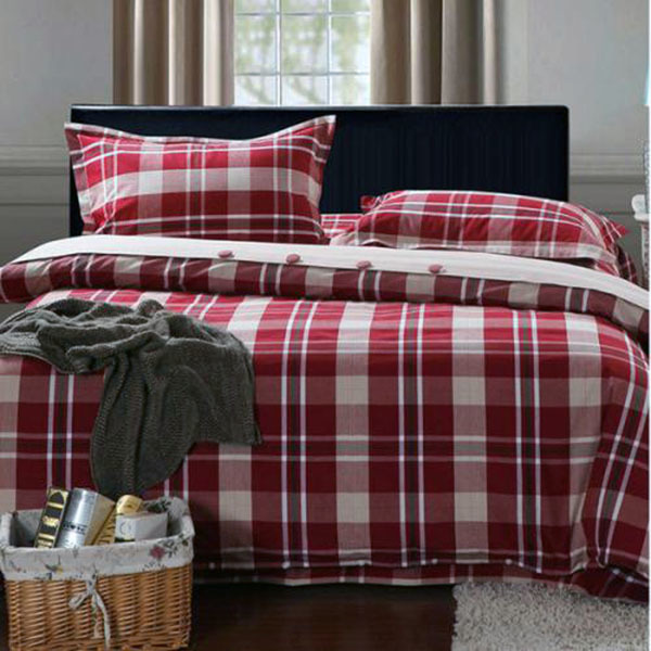   Homespun bed sheets